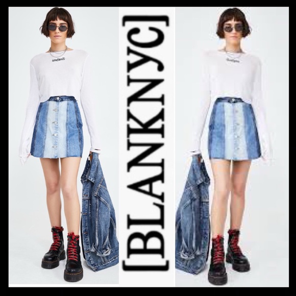 [BlankNYC] All or Nothing Denim Skirt - Picture 2 of 12